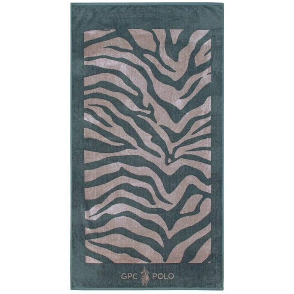 Beach towel 90x170 Greenwich Polo Club 3547 Nude Grey