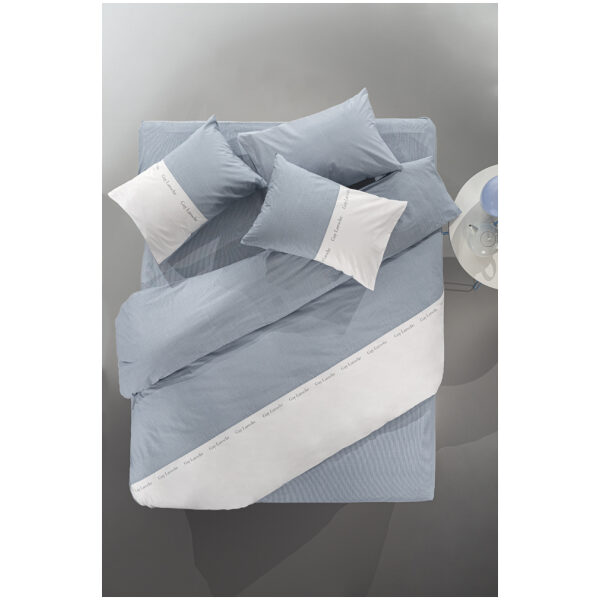 Set of extra double bed sheets 240x265 Guy Laroche Etoile Denim