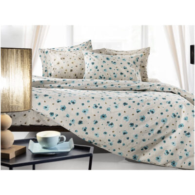 Set of extra double bed sheets 240×265 Guy Laroche Poetic Ocean