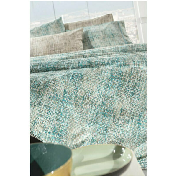 Σετ σεντόνια μονά 160×265 Guy Laroche Net - Aqua