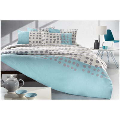 Bed sheet set 240 × 265 Guy Laroche Katia Turquoise