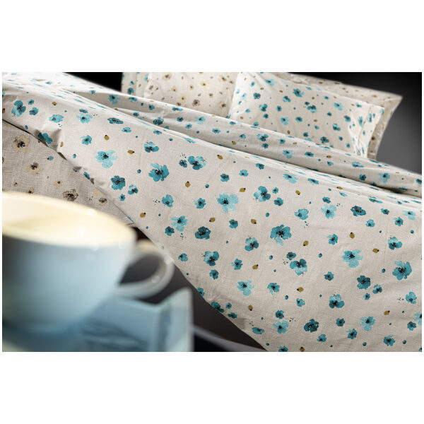 Set of extra double bed sheets 240×265 Guy Laroche Poetic Ocean