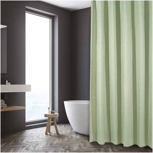 Bath curtain 180×240 Das Home 1088 Mint