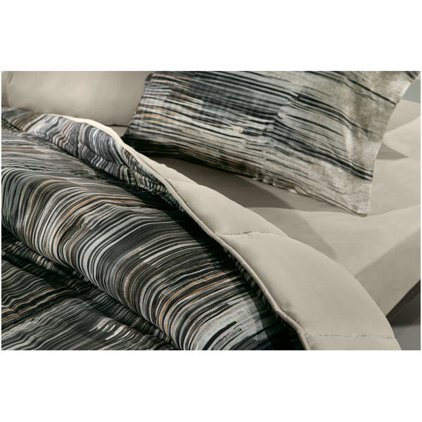 Extra Double Duvet Cover 225x245 Guy Laroche Focus Gray Brown