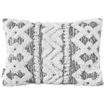 Decorative pillowcase 40x55 Madi Grain Grey White