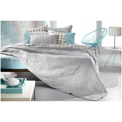 Extra double blanket 220 × 240 Guy Laroche Lilly - Silver