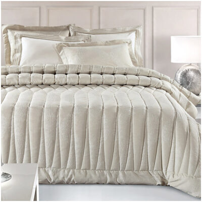 Blanket set 240x250 Guy Laroche Ivanka - Sand