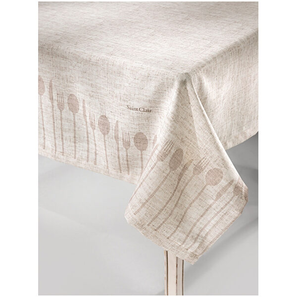 Tablecloth 145x180 Saint Clair 1007 Beige