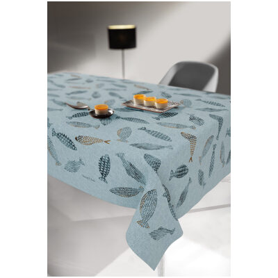 Tablecloth 145×145 Saint Clair 1034 Denim