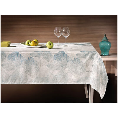 Tablecloth 145×180 Saint Clair 1009 Petrol