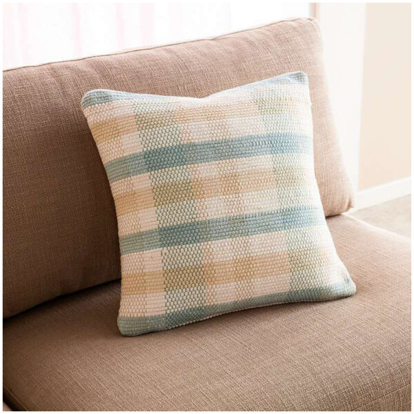 Decorative pillowcase 43×43 Gofis Home Tic Tac Toe Aqua