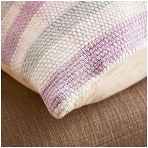 Decorative pillowcase 43×43 Gofis Home Tic Tac Toe Lilac
