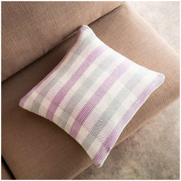 Decorative pillowcase 43×43 Gofis Home Tic Tac Toe Lilac