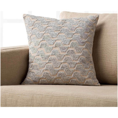 Decorative pillowcase 43×43 Gofis Home Wave Grey