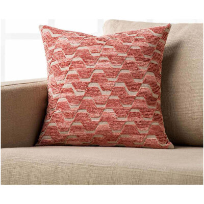 Decorative pillowcase 43×43 Gofis Home Wave Pink