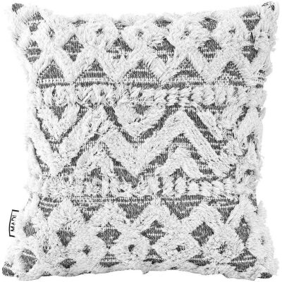 Decorative pillowcase 45×45 Madi Grain Grey White