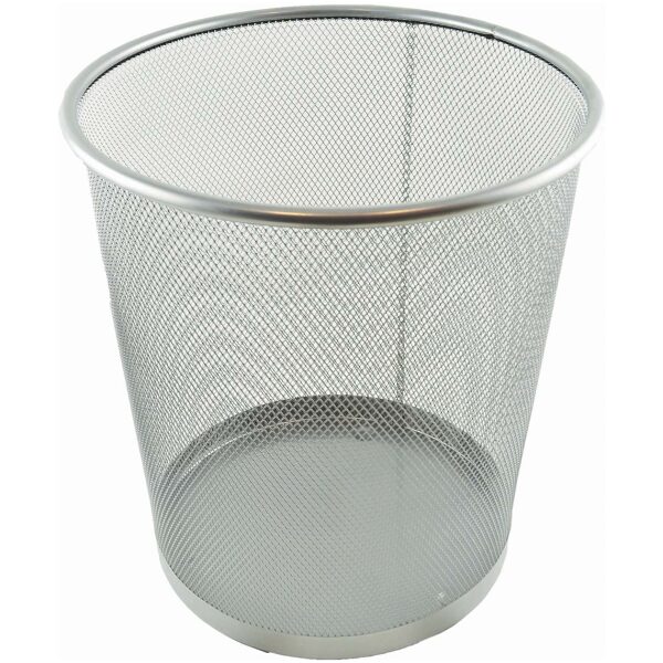 Waste basket Silver