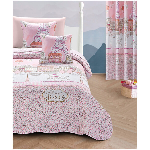 Children's blanket 160×220 Saint Clair Paris Pink