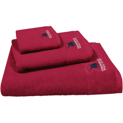 Set of towels 3pcs Greenwich Polo Club 2540 Red