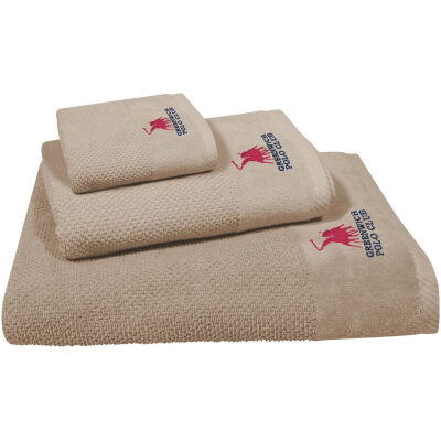 Set of towels 3pcs Greenwich Polo Club 2544 Beige