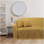 Sofa throw set Das Home 0213 Gold