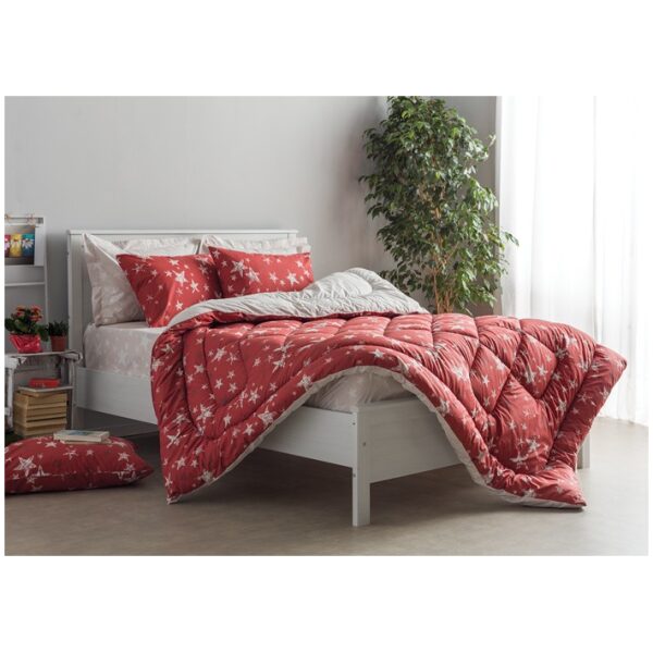 Single sheets set 160 × 260 Galaxy Red