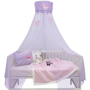 Mosquito net 200x500 Das Home 6442 Pink Lilac