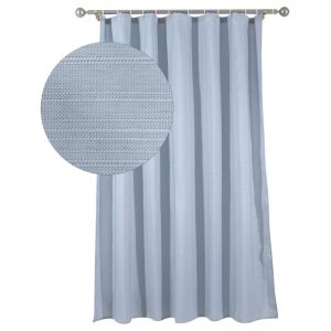 Bath curtain 180x200 Das Home 1087 - Light blue