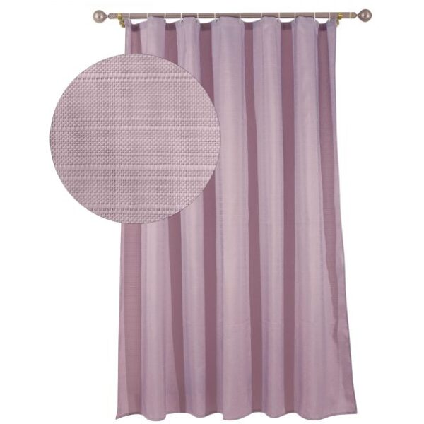 Bath curtain 180×240 Das Home 1089 Nude Pink