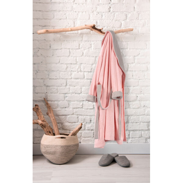 Collar bathrobe Guy Laroche Duo Rose