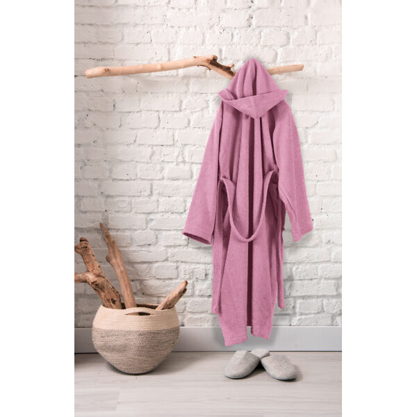 Hooded bathrobe Guy Laroche Daily Violet