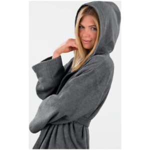 Hooded bathrobe Guy Laroche Daily Titanium