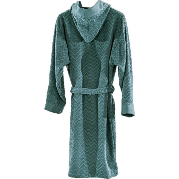 Hooded bathrobe Guy Laroche Palacio Petrol