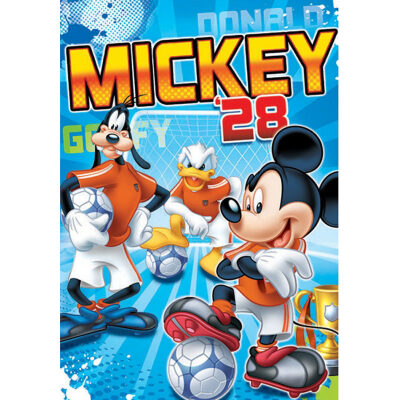 Παιδικό χαλί 133x190 Disney Club House Mickey Πολύχρωμο