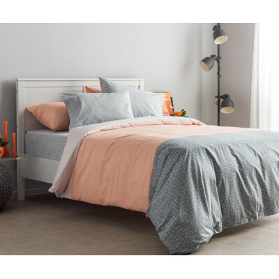 Duvet cover extra double 220x250 Ariadne Orange Gray