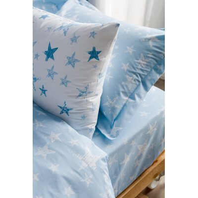 Pillowcase set 52x72 Galaxy Light Blue