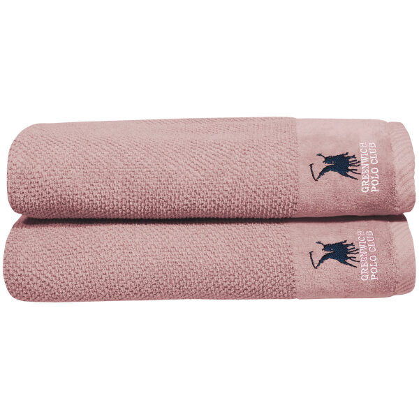 Set of towels 2pcs Greenwich Polo Club 2543 Nude Pink