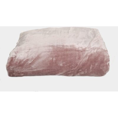 Blanket extra double velvet 220x240 Pink