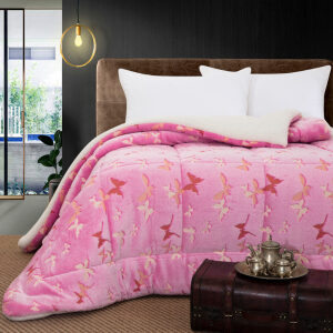 Blanket duvet Beauty Home Art 6157 Pink