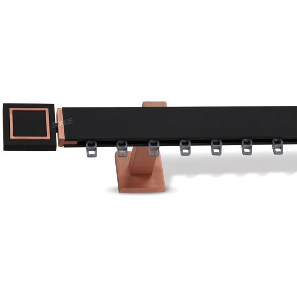 Metal curtain rod Kerkini PF Domus Black Opaque Copper