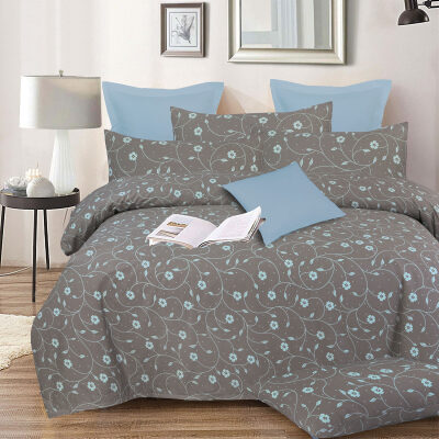 Pillowcase set 50x70 Flower Aqua