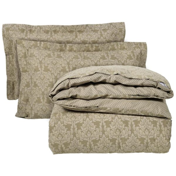 Duvet cover set with 2 pillowcases Das Home 9541