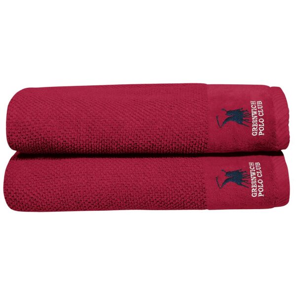 Set of towels 2pcs Greenwich Polo Club 2540 Red