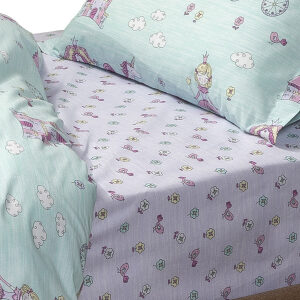 Bed sheet set Beauty Home Fay Art 6172 Mint Pink