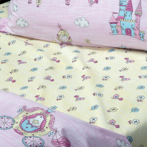 Bed sheet set Beauty Home Tale Art 6171 Pink Yellow