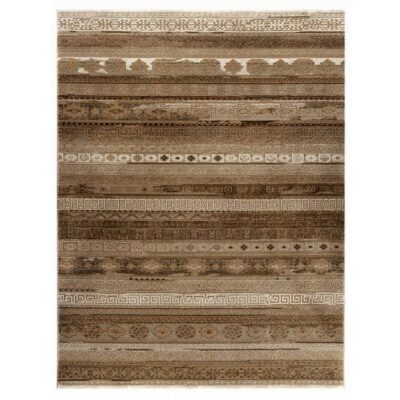 Χαλί 160x230 Tzikas Carpets Wavy 22007 080 Μπεζ Καφέ