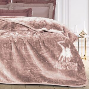 Blanket extra double velour 220x240 Greenwich Polo Club 2473 Nude