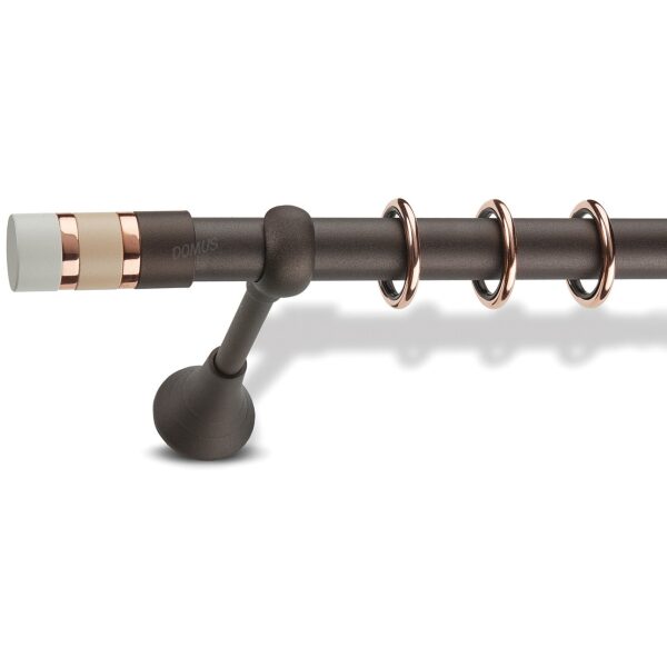 Metal curtain rod Chic 3012 Φ25 Domus Rust Pastel