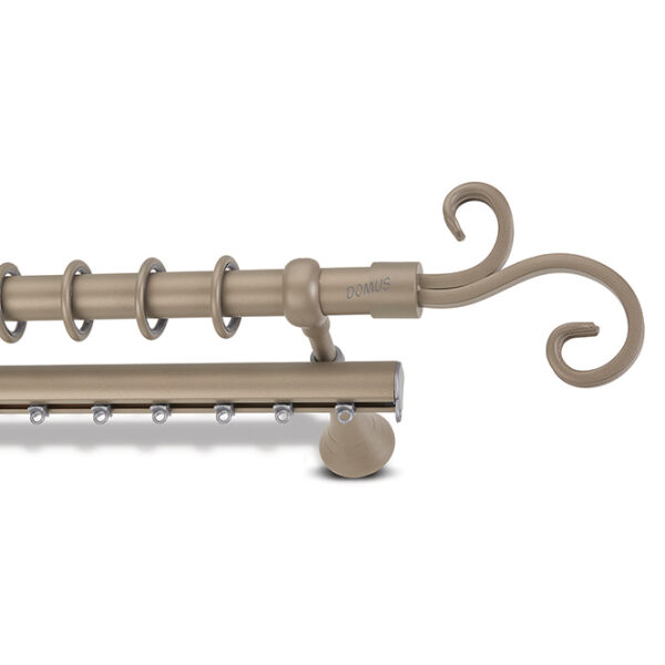 Metal curtain rod Daedalus Φ25 Domus Pastel