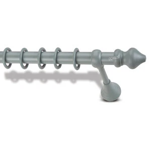 Metal curtain rod Baroque Φ25 Domus Pastel